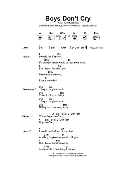 boys dont cry lyrics|boys don't cry song lyrics.